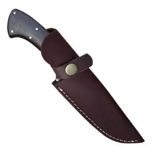 Nôž lovecký s pevnou čepeľou DELLINGER Cocobolo - damaškový