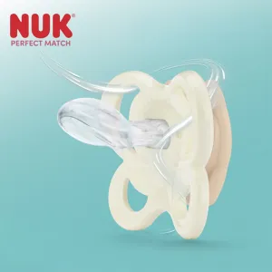 Dojčenský cumlík  NUK Perfect Match Air FOX/BEAR 0-2m 2ks box 0-2 m