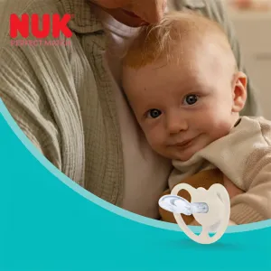 Dojčenský cumlík  NUK Perfect Match Air Night FIREFLY/SHEEP 0-6m 2ks 0-6 m