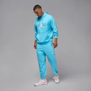 Pánska mikina s kapucňou NIKE JORDAN SPORT CROSSOVER BLUE CHILL BLACK WHITE