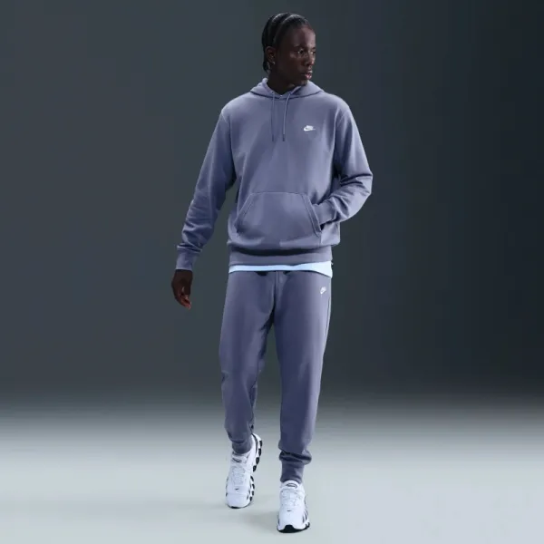 Pánska mikina s kapucňou NIKE M NK CLUB FT PO HOODIE WORLD INDIGO WORLD INDIGO WHITE