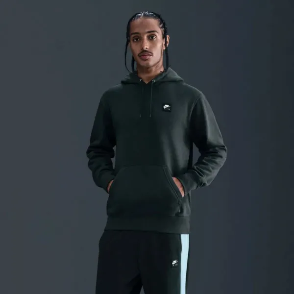 Pánska mikina s kapucňou NIKE M NK AIR PO HOODIE SEAWEED
