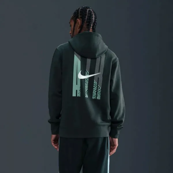 Pánska mikina s kapucňou NIKE M NK AIR PO HOODIE SEAWEED