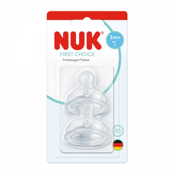 Savička First Choice Nuk M (3+m) – 2 ks