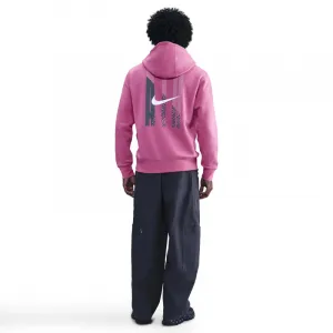 Pánska mikina s kapucňou NIKE M NK AIR PO HOODIE PINKSICLE