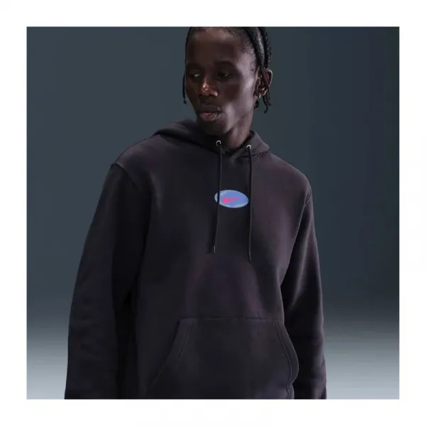 Pánska mikina s kapucňou NIKE U NSW HDY CLUB PO BB OC 2 CAVE PURPLE