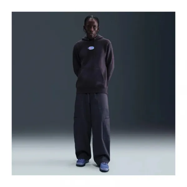 Pánska mikina s kapucňou NIKE U NSW HDY CLUB PO BB OC 2 CAVE PURPLE