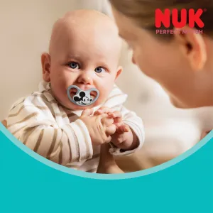 Cumlík NUK Perfect Match Air Disney Mickey Mouse  6-18 mesiacov red 6-18 m