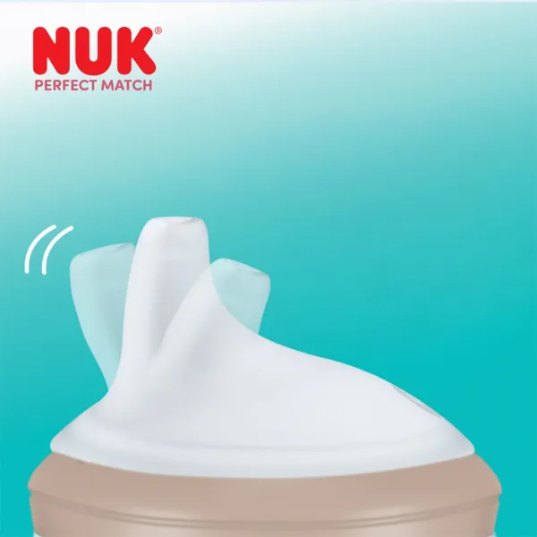 Dojčenská fľaša na učenie NUK Perfect Match DISNEY Minnie grey 150 ml