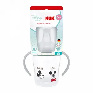 Dojčenská fľaša na učenie NUK Perfect Match DISNEY Minnie grey 150 ml