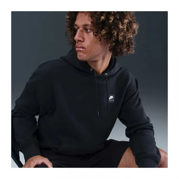 Pánska mikina s kapucňou NIKE M NK AIR PO HOODIE BLACK