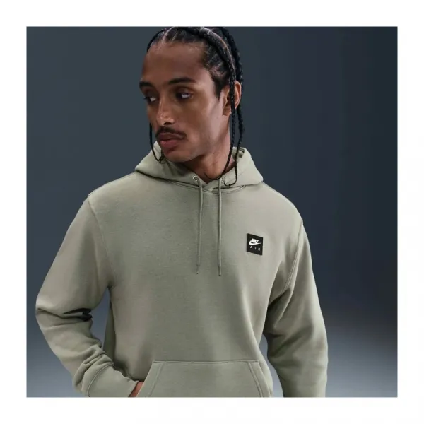 Pánska mikina s kapucňou NIKE M NK AIR PO HOODIE LIGHT ARMY