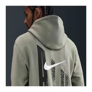 Pánska mikina s kapucňou NIKE M NK AIR PO HOODIE LIGHT ARMY