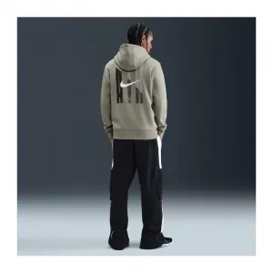 Pánska mikina s kapucňou NIKE M NK AIR PO HOODIE LIGHT ARMY