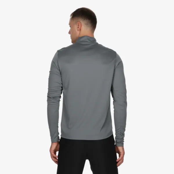 Pánska bežecká mikina s 1 2 zipsom NIKE M NK DF PACER TOP HZ SMOKE GREY REFLECTIVE SILV