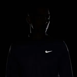 Pánska bežecká mikina s 1 2 zipsom NIKE M NK DF PACER TOP HZ SMOKE GREY REFLECTIVE SILV