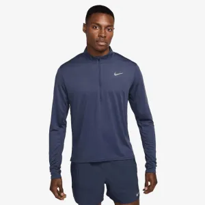 Pánska bežecká mikina s 1 2 zipsom NIKE M NK DF PACER TOP HZ THUNDER BLUE REFLECTIVE SILV