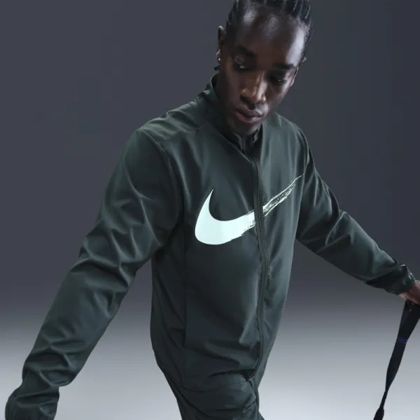 Pánska tréningová bunda NIKE M NK DF FORM JKT GFX SEAWEED MINT FOAM