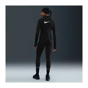 Dámska bežecká mikina s 1 2 zipsom NIKE W NK TEMPO SWSH HBR DF HZ TOP BLACK WHITE