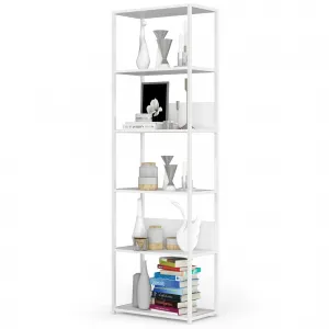 Ak furniture Regál LOFT 60 cm biely