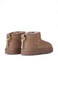 Semišové snehule UGG Classic Ultra Mini Biarritz