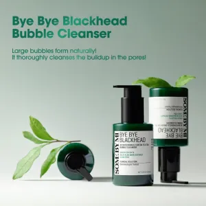 Some By Mi Bye Bye Blackhead 30 Days Miracle Green Tea Tox Bubble Cleanser aktívna čistiaca pena proti čiernym bodkám 120 g
