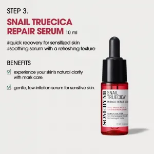 Some By Mi Snail Truecica Miracle Repair Starter Kit darčeková sada pre citlivú pleť so sklonom k akné