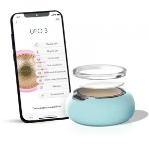 FOREO UFO™ 3 5-in-1 sonický prístroj pre urýchlenie účinku pleťovej masky Arctic Blue 1 ks