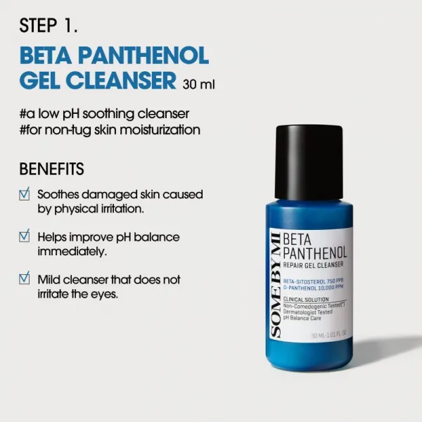 Some By Mi Beta Panthenol Repair Starter Kit sada pre upokojenie a posilnenie citlivej pleti