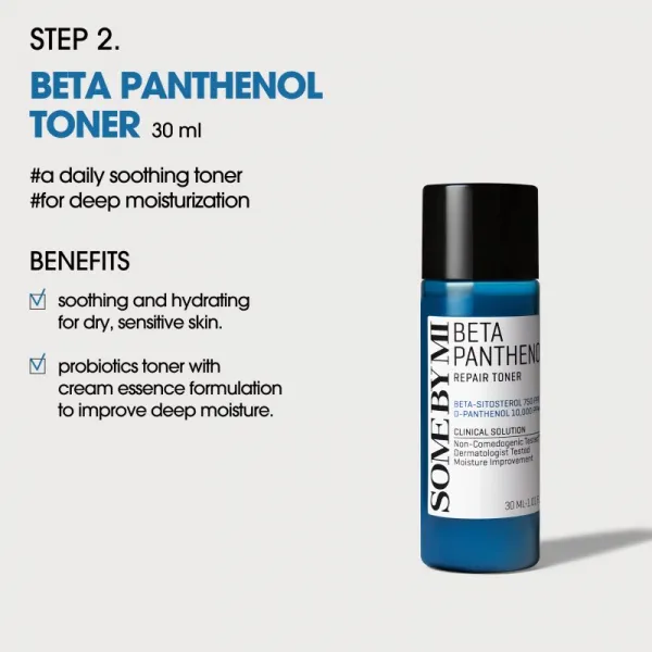 Some By Mi Beta Panthenol Repair Starter Kit sada pre upokojenie a posilnenie citlivej pleti