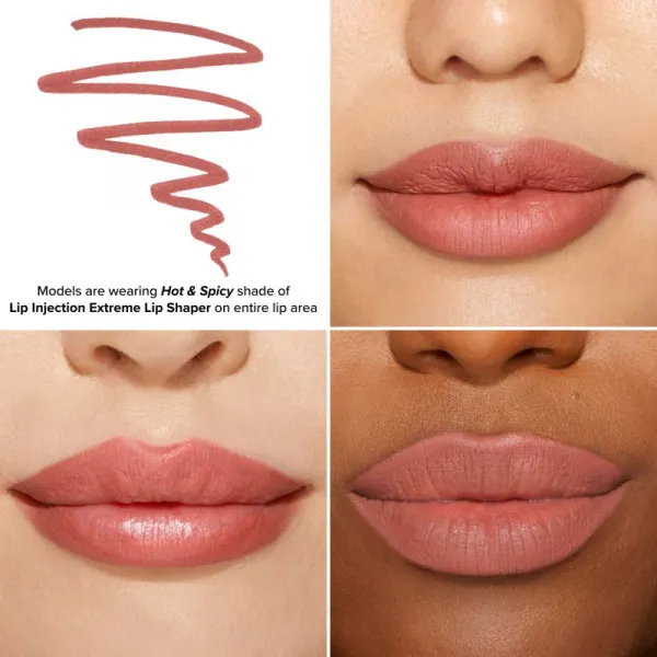 Too Faced Lip Injection Extreme Lip Shaper kontúrovacia ceruzka na pery pre dlhotrvajúci objem odtieň Hot & Spicy 0,38 g