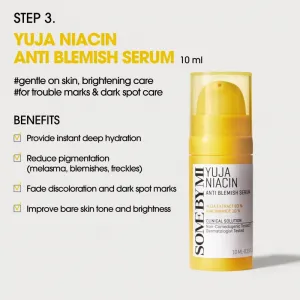 Some By Mi Yuja Niacin Anti Blemish Starter Kit cestovná sada pre zjednotenie farebného tónu pleti