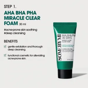 Some By Mi AHA∙BHA∙PHA 30 Days Miracle AC SOS Kit darčeková sada proti akné