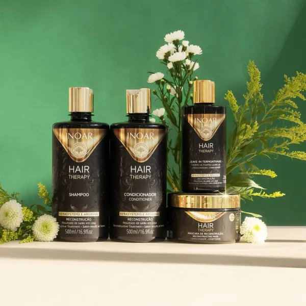 INOAR Hair Therapy posilňujúci šampón pre poškodené vlasy 500 ml