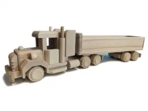 Drevený kamión USA, 48 x 10 x 12 cm