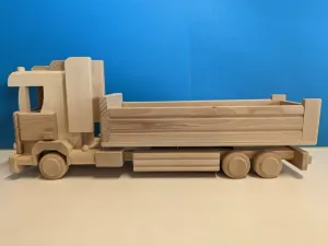 Drevený kamión MAX, 48 x 12 x 19 cm
