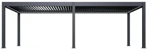 Elektrická bioklimatická pergola PRESTIGE 8x4 m Rojaplast