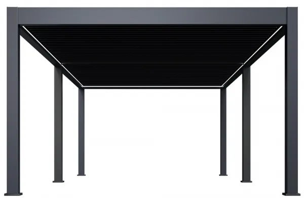 Elektrická bioklimatická pergola PRESTIGE 8x4 m Rojaplast