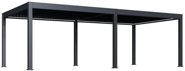 Elektrická bioklimatická pergola PRESTIGE 8x4 m Rojaplast