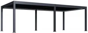 Elektrická bioklimatická pergola PRESTIGE 8x4 m Rojaplast