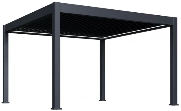 Elektrická bioklimatická pergola PRESTIGE 4x4 m Rojaplast