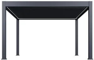 Elektrická bioklimatická pergola PRESTIGE 4x4 m Rojaplast