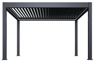 Elektrická bioklimatická pergola PRESTIGE 4x4 m Rojaplast