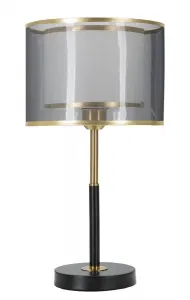 Mauro Ferretti Stolní lampa Levels 48 cm šedá