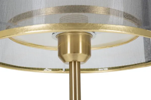 Mauro Ferretti Stolní lampa Levels 48 cm šedá