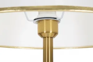 Mauro Ferretti Stojacia lampa Hanger 173 cm zlatá/biela/mramor