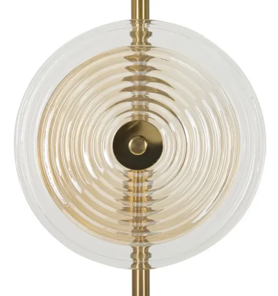 Mauro Ferretti Stojacia lampa Venice 168 cm zlatá