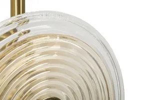 Mauro Ferretti Stojacia lampa Venice 168 cm zlatá