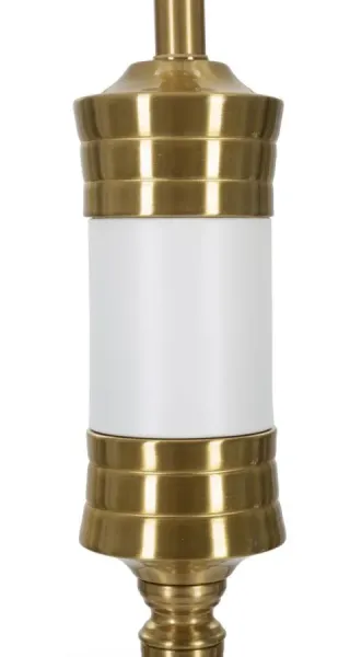 Mauro Ferretti Stojacia lampa Whity 160 cm biela/zlatá