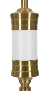 Mauro Ferretti Stojacia lampa Whity 160 cm biela/zlatá